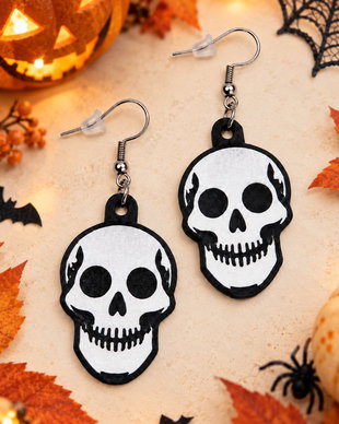 Cercei Craniu  ediție Halloween
