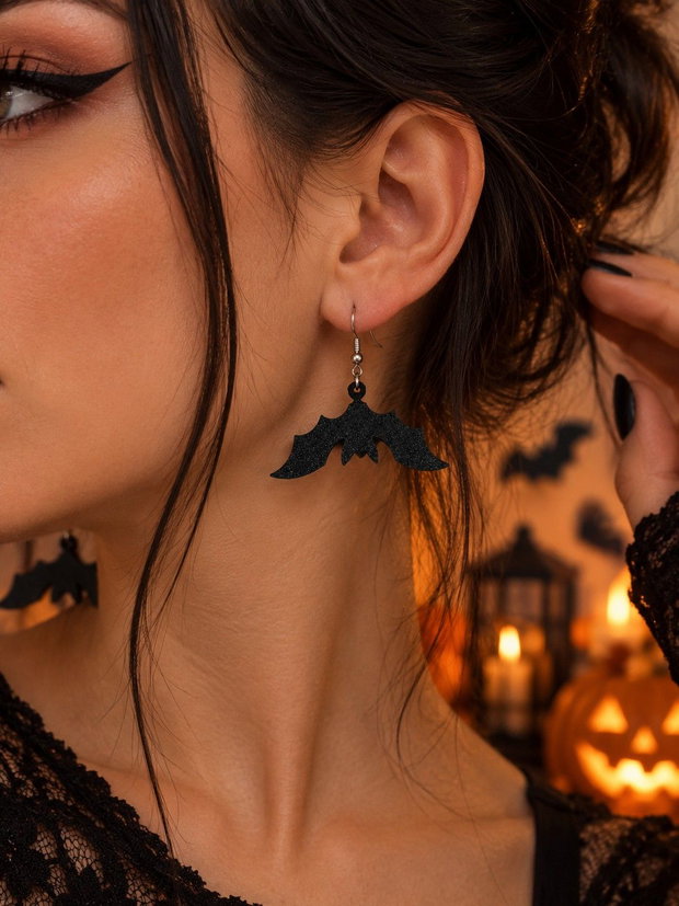 Cercei Liliac  ediție Halloween