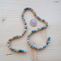 Mărgele jad multicolor, 6 mm