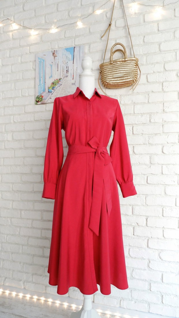 Rochie Camasa Vaporoasa Rosie