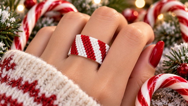Inel Peppermint Twist