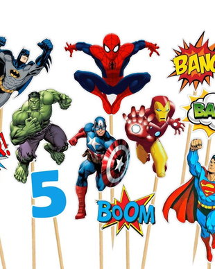 Set toppere tort Avengers