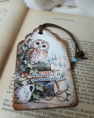 Semn de carte handmade