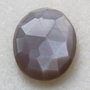 Piatra lunii fatetata cabochon aprox 20.5x15x4.5 mm