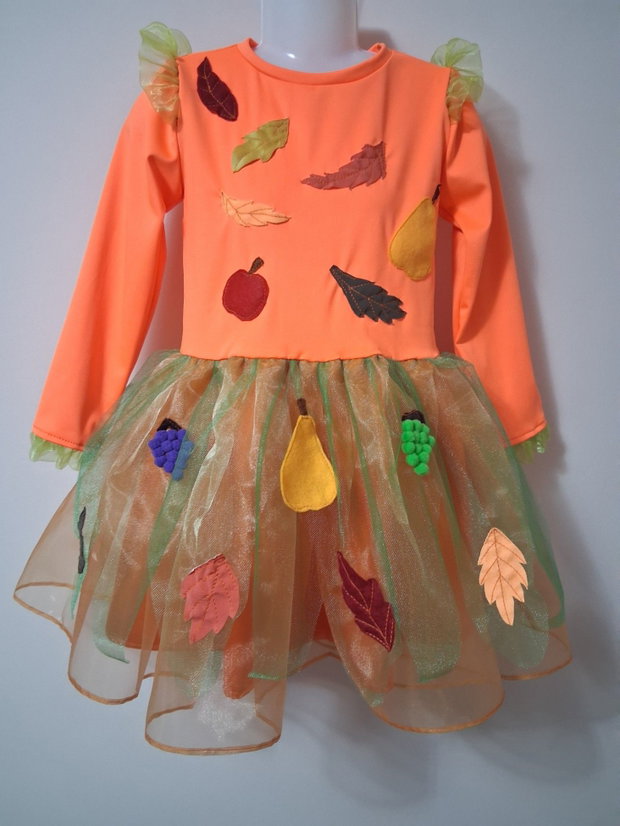 Rochita fetite costum toamna