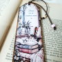 Semn de carte handmade - Cititul, un mic rasfat