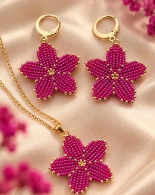 Set din Miyuki ,,Magenta,,
