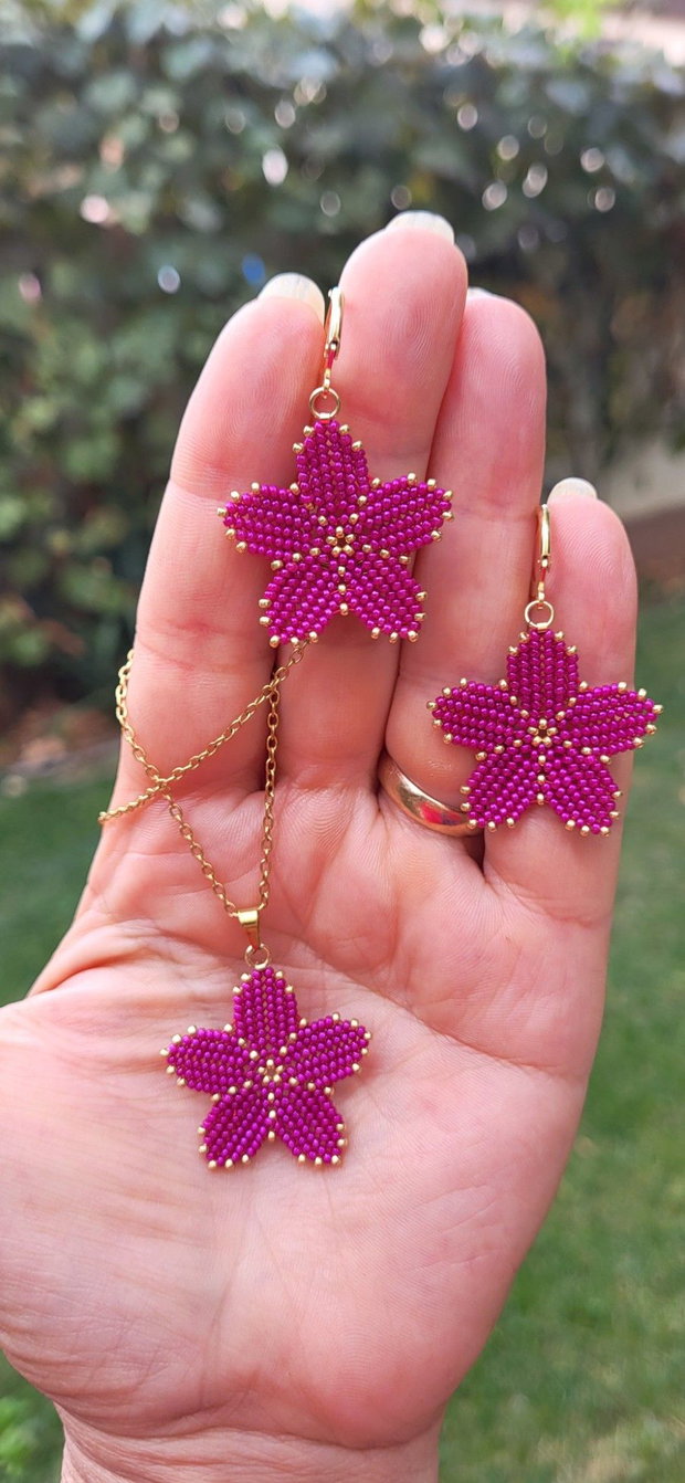 Set din Miyuki ,,Magenta,,