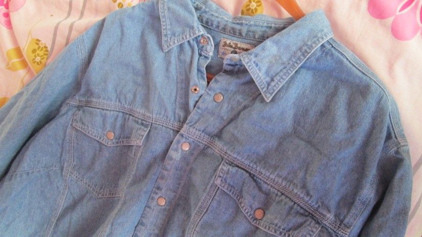 camasa blugi barbati John Baner XXL