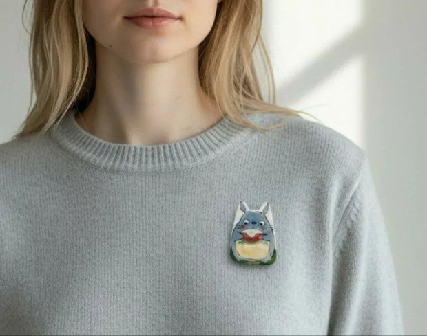 Brosa totoro portelan