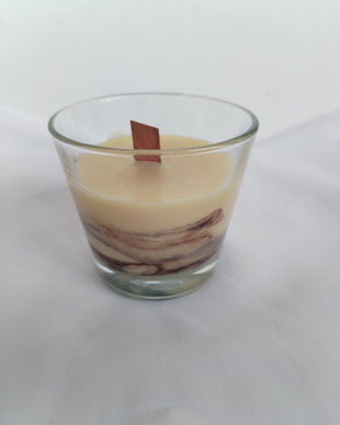Lumanare parfumata din ceara de soia - Fireside 150 g