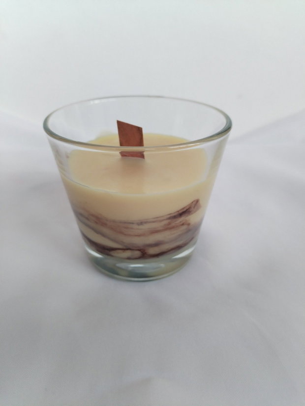 Lumanare parfumata din ceara de soia - Fireside 150 g