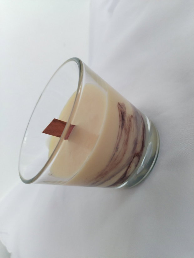 Lumanare parfumata din ceara de soia - Fireside 150 g