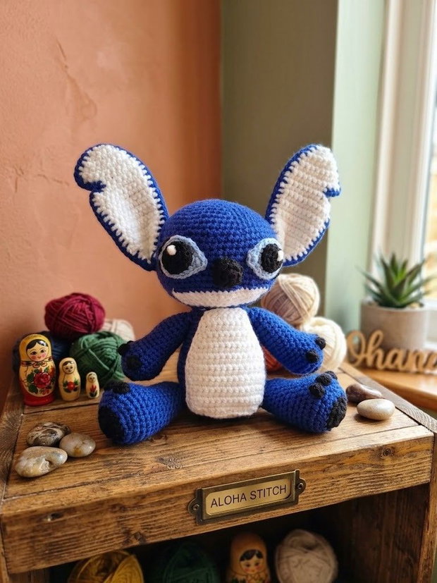 Stitch & Angela crosetat