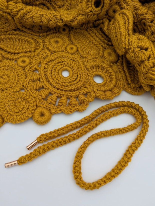 Cardigan Solenne - Dantelă Irlandeză