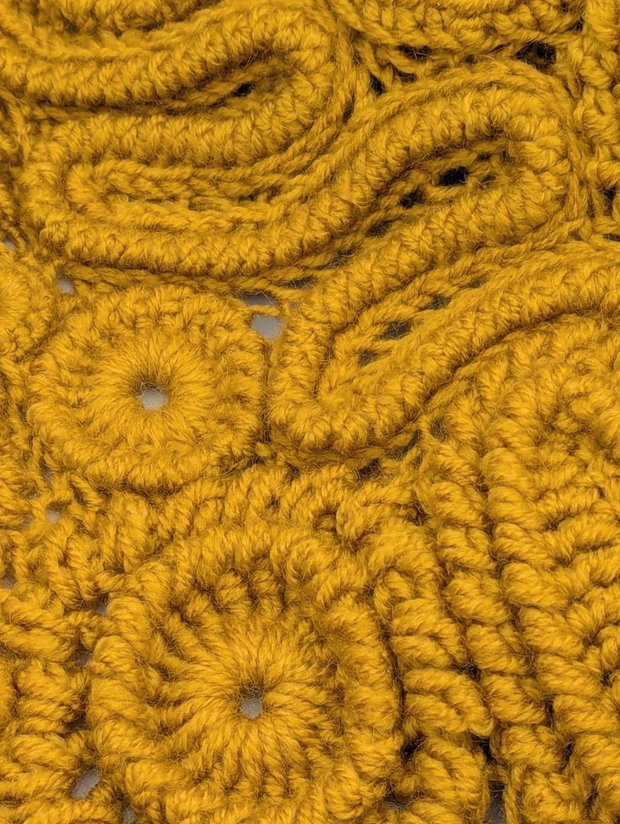 Cardigan Solenne - Dantelă Irlandeză
