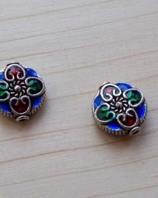 Lot 6 mărgele tibetane/nepaleze