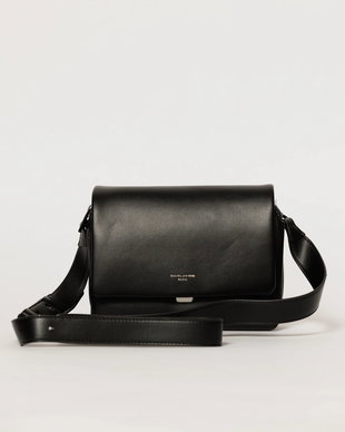 Geanta eleganta neagra cu finisaj neted