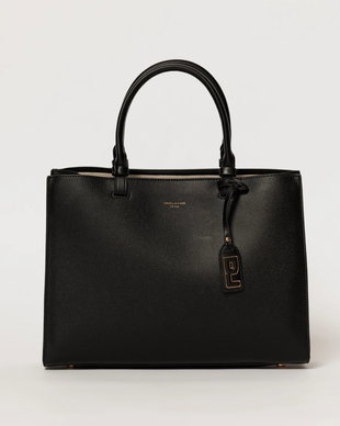 Geanta neagra eleganta cu design structurat