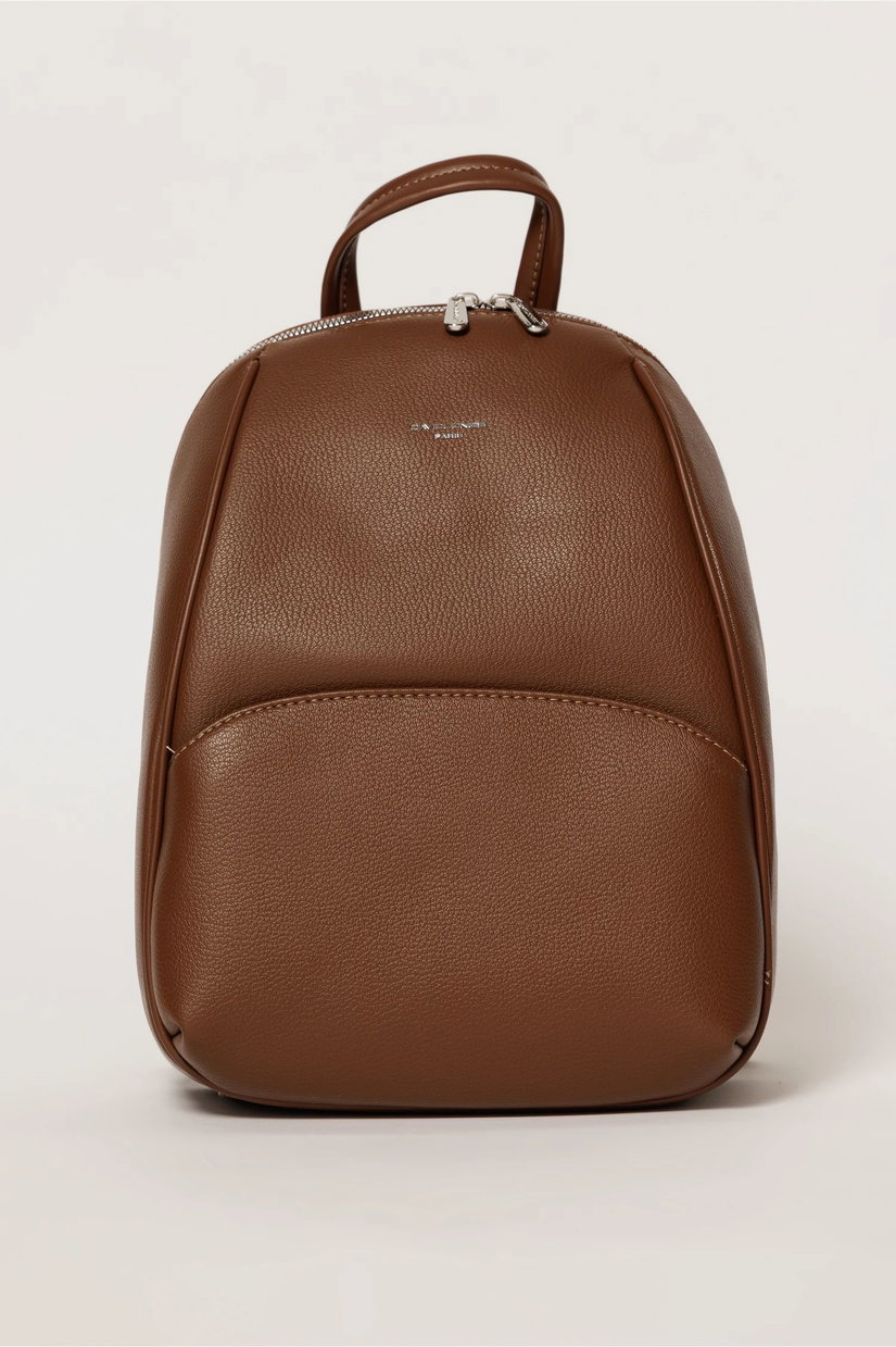 Rucsac maro incapator cu design structurat