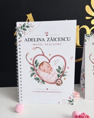 Agendă personalizată pentru medic pediatru