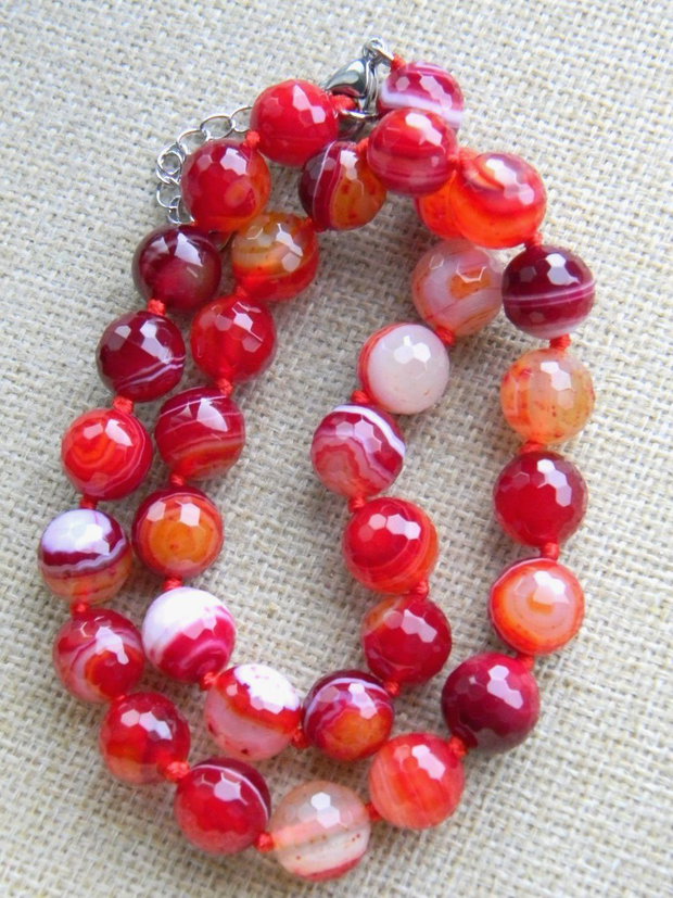 Agate fatetate 12 mm (AI 2)
