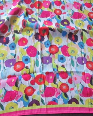 esarfa colorata dame 35/35cm