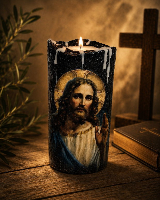 Suport lumanare-religios 02543