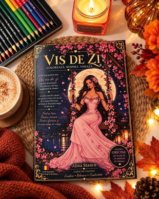 VIS DE ZI  Carte de colorat | Prima ediție | Alina Stancu