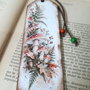 Semn de carte handmade - Natura in acuarela