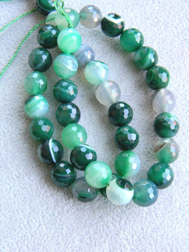Agate fatetate 10 mm (AI 2)