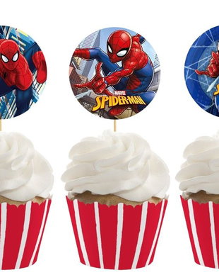 Set toppere Spiderman