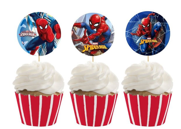 Set toppere Spiderman