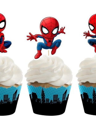 Set toppere baby Spiderman