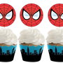 Toppere rotunde masca lui Spiderman