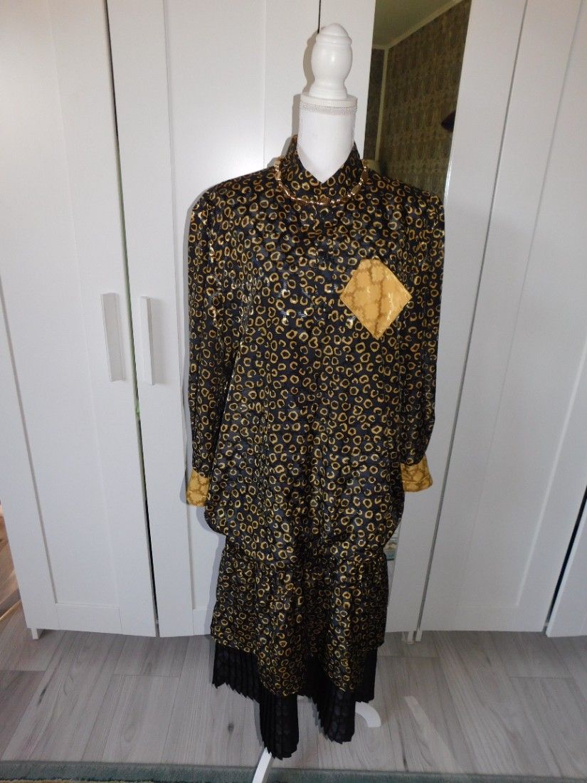 Rochie  spectaculoasa model  Marele Gatsby anii 30 ,  masura XL - XXL , absolut  unica
