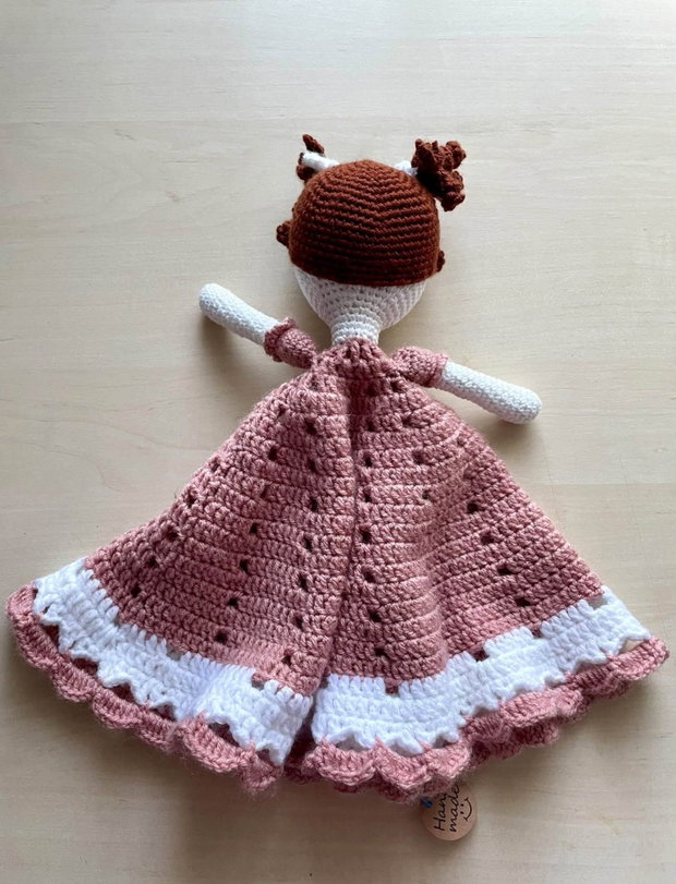 Amigurumi, papusa paturica pentru bebelusi, jucarie crosetata