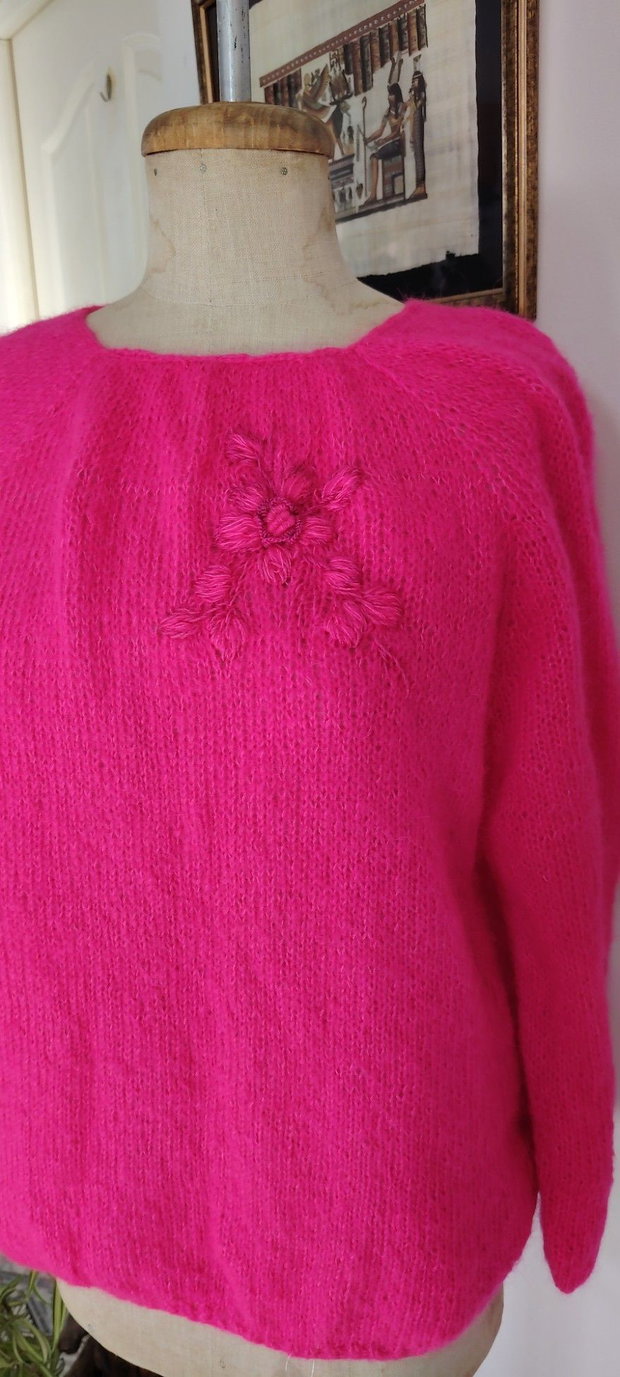 Bluza mohair handmade