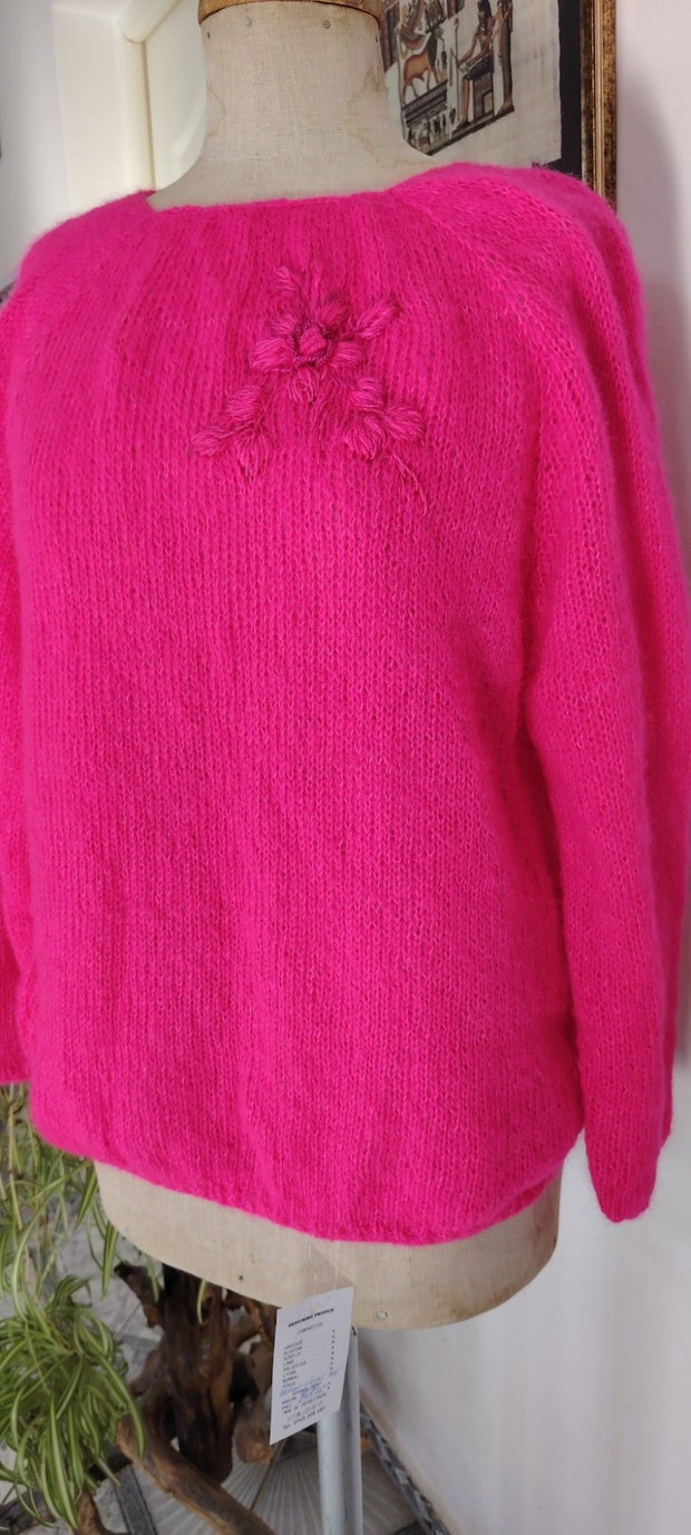 Bluza mohair handmade