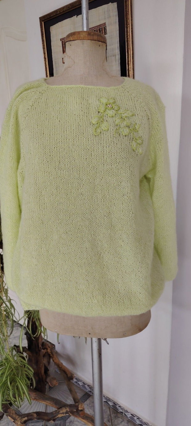 Pulover din mohair