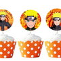 Toppere decor brioșe Naruto