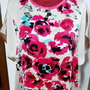 Bluza din satin imprimat