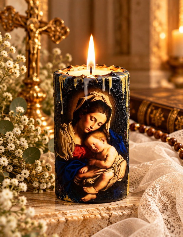 Suport lumanare-religios 02554