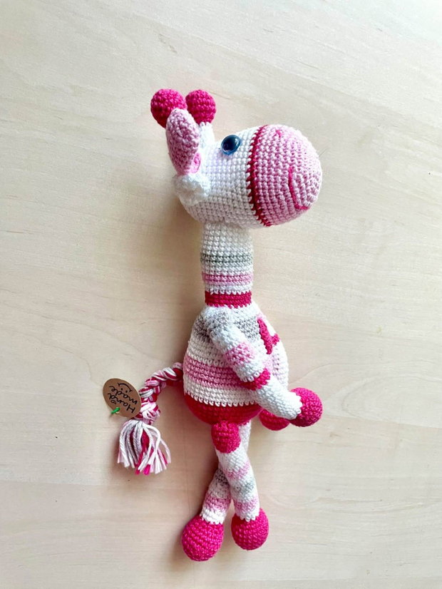 Amigurumi, zebra Zurli, jucarie crosetata