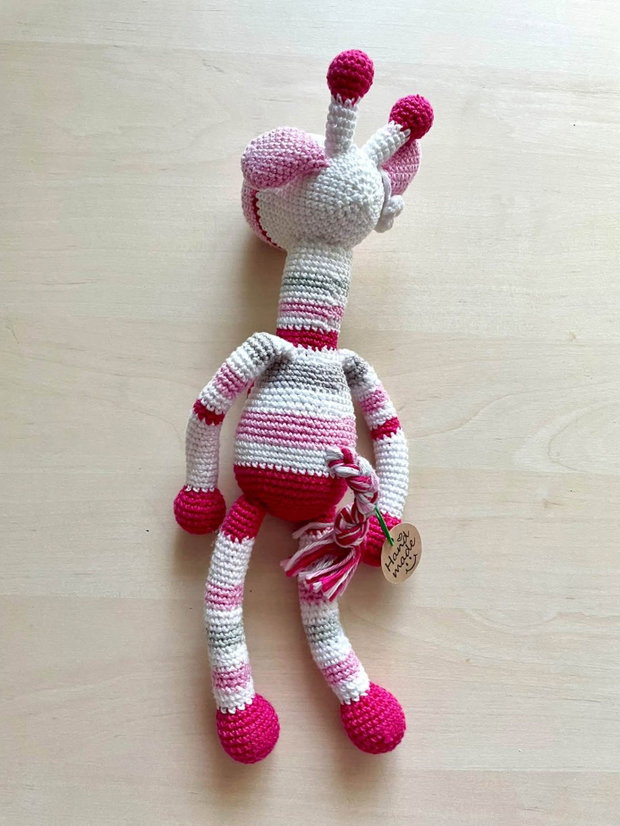 Amigurumi, zebra Zurli, jucarie crosetata