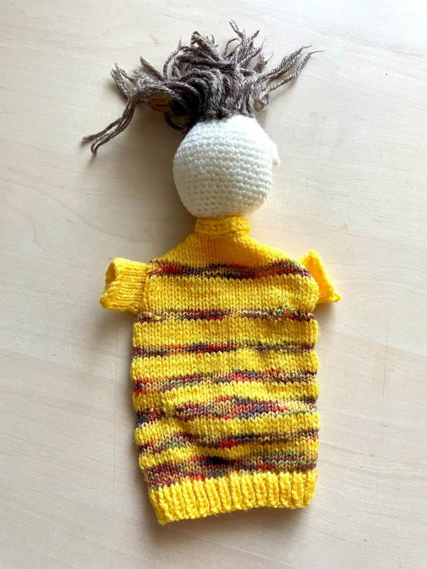 Amigurumi, baiat, marioneta
