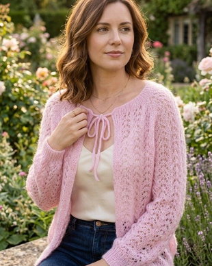 Cardigan din mohair