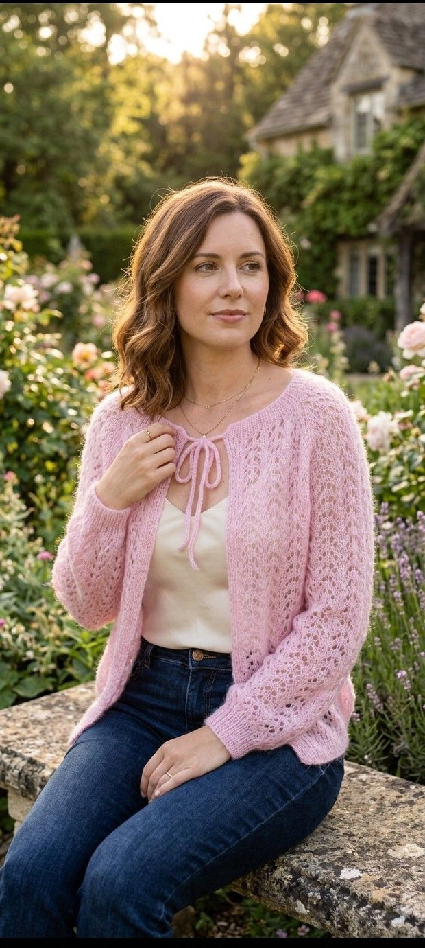 Cardigan din mohair