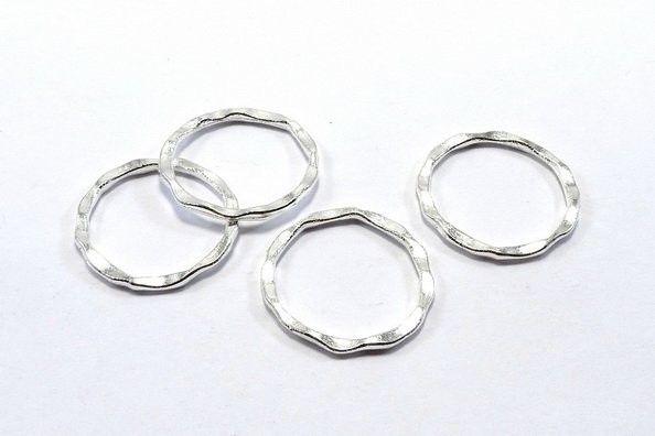 Link metalic, platina, 22 mm