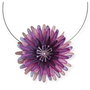 Colier Floare Mov Crizantema